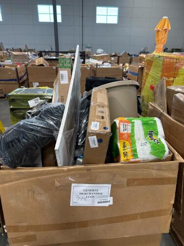 oversized rocking chair, paper towels, flower pot, diaper, genie and more