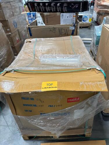 Pallet of cylinder PP hexagonal base 1000 ML approximately 300 unit units