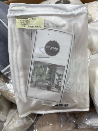 Pallet of two pages curtains