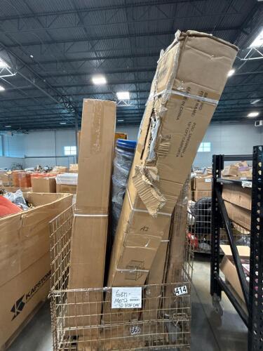 MAT, miscellaneous furniture, carport piece, shower door, & More
