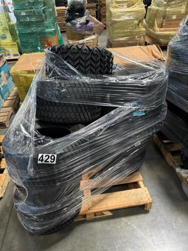 16 smaller lawnmower style tractor tires