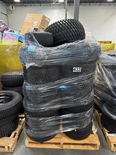 26 small tires with rims