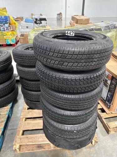 11 tires with rims