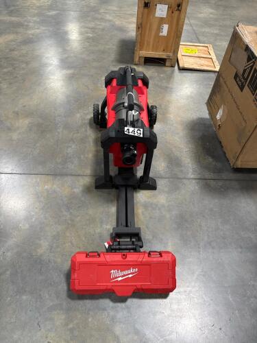 Milwaukee sewer sectional machine w/ cable drive