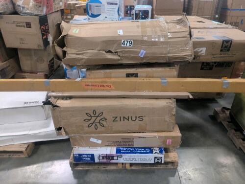 Bar swivel chair, TV wall mount, & More