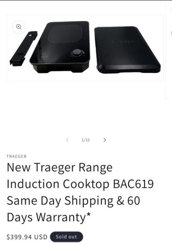 Two &ndash; induction range dropped in BAC619 for Traeger Grill