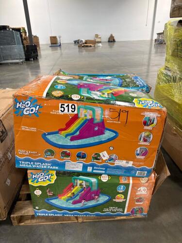 Multiple H2O G O slides possible Customer returns