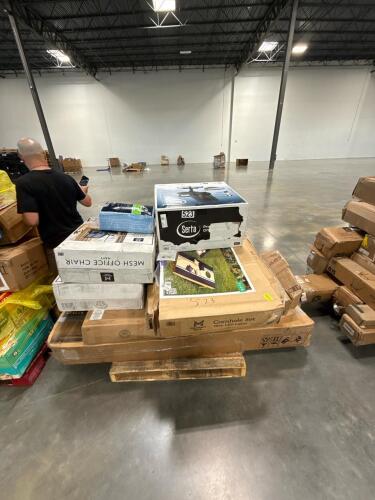 Office chairs, cornhole set, SERTA office chair, & More