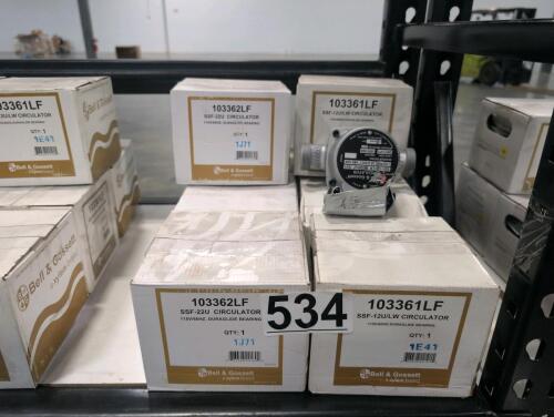 8-103362LF and 1LF SSF &ndash; 22U circulator Dura glide bearing