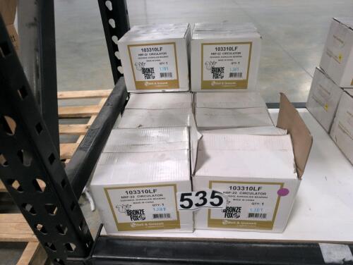 8- circulator Dura glide bearing 103310LF