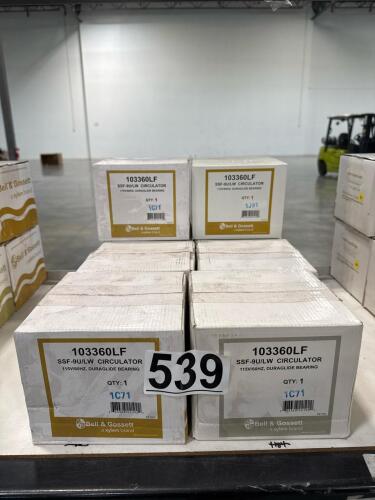 Eight &ndash; circulator Duraglide bearing 103360LF