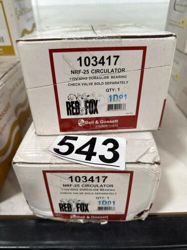 Three circulator Dura glide bearing 103417