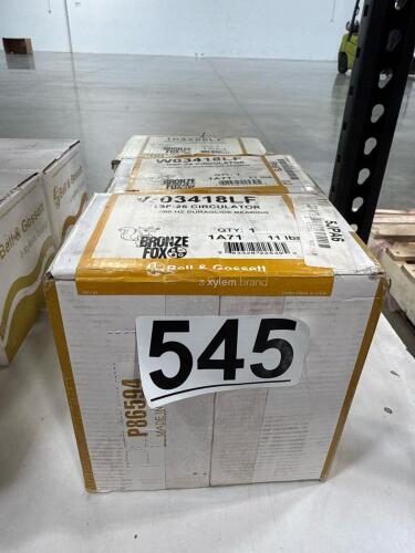 Three &ndash; circulator Duraglide bearings