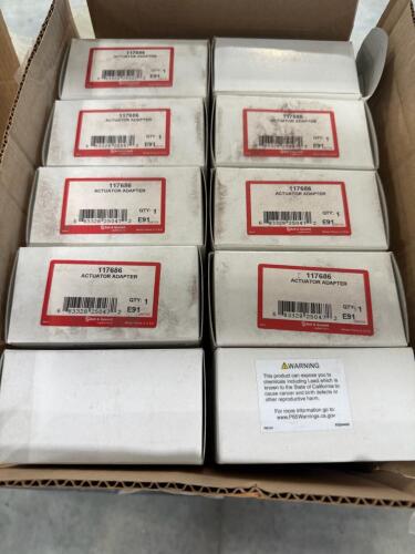 Approximately 60 BELL & GOSSETT actuator adapters 117686