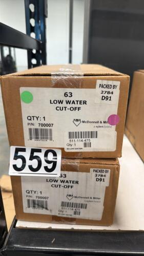 Two &ndash; MCDONNELL & Miller low water cut off
