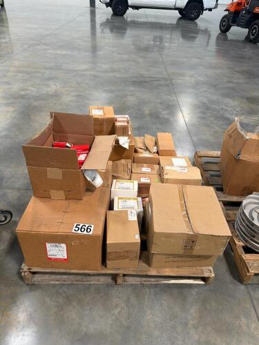 Bell & GOSSETT pump parts, Derby bearing, relief valve, in-line air separator, and