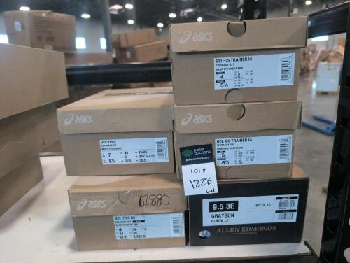 Five &ndash; ASICS and one pair Alan Edmonds