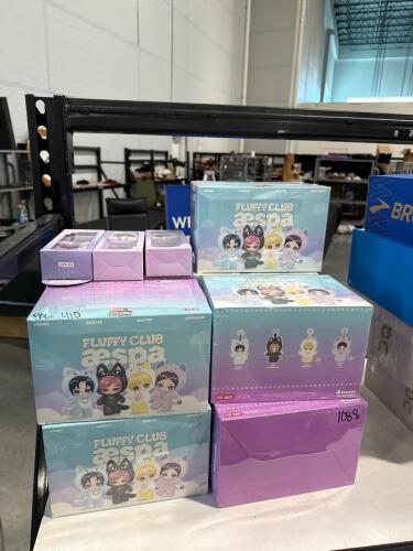 Nine boxes fluffy club AESPA