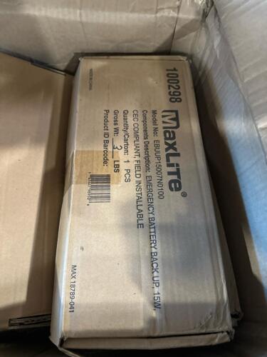 Maxlite 15 Units emergency battery