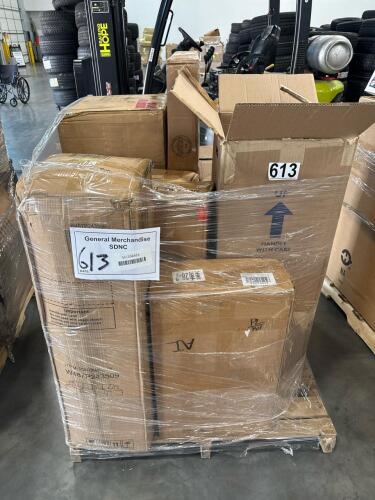 Sofa, storage box, cat tree, stanchion and more