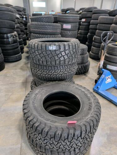 (90) off-road tires