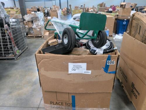 Industrial/automotive, Dolly, stickers, bolts, hose, brake rotors, car parts, & More