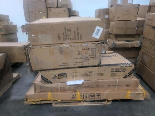 Sofa, treadmill 270, miscellaneous furniture