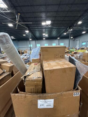 Automotive parts, rug, miscellaneous furniture, computer desk, & More