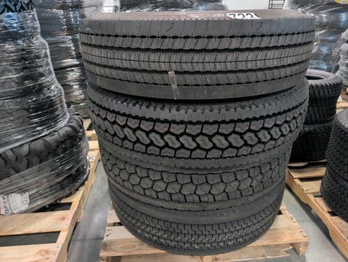 4 semi tires