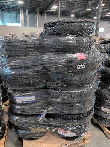 (27) trailer tires