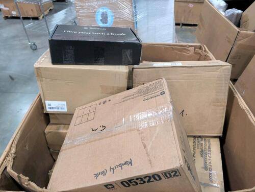 electronic cash register, therabody, light cleaning towels, 5x9 hinged box clear and more