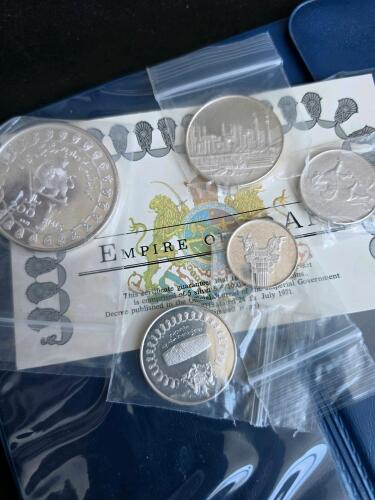 Set of Iran Coins 4 oz Total of Silver