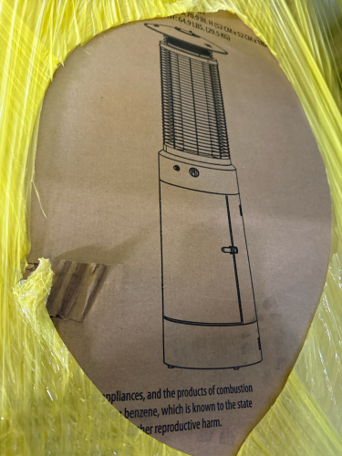 Patio heater, sports AFIELD safe
