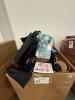 Paper towels, rain hood Callaway towels, hangers, notebooks, books, beanbag toss, & More