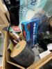 Paper towels, rain hood Callaway towels, hangers, notebooks, books, beanbag toss, & More - 5