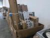 HOFT fence boards multiple boxes, LG 55 inch OLED TV, closet made, furniture, and - 3
