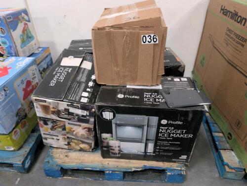 GE profile nugget icemaker may include customer returns multiple units