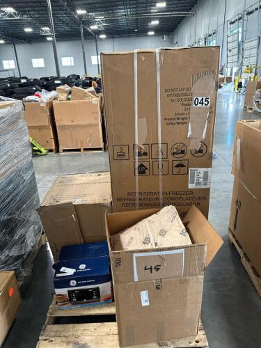 Haier fridge, indoor smoker, toaster, ice maker return