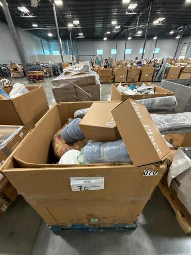 Rug, pillows, blankets, monster jam, kids toys, our place Simpson strong ties, & More