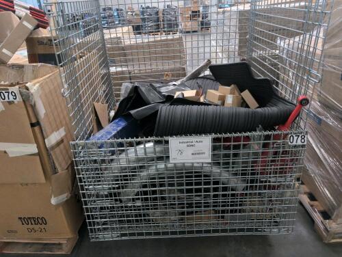 Industrial/automotive, shops, metal tubing, multiple thermal king charge controllers, vortex cutting blades brake rotors, & More