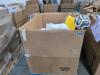 Soccer ball, storage tote, copy paper, wipes, MACHER bags, towels, Melissa and Doug piano, & More