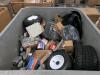 Industrial/automotive, hose, round soap stone, tires, Zimmerman brake rotor, wheels, brackets, nuts and bolts, hinges, & More