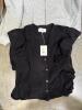 Some nicer clothing(approximately 72 pieces): the super puff, XIRENA, pretty Guardian, Fortino Landy, Peter Millar, BOSS, Travis Matthews, ARCTERYX, ARIAT, Mountain hardware, J.Jill, she, Ellen Tracy, Nanette LEPORE, refrigerator, dresses, Adidas, SR Max, - 8