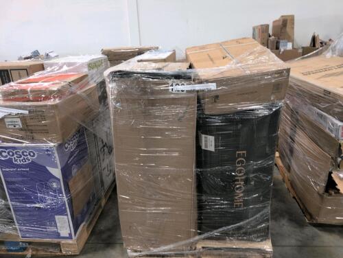 14" ck ego home, patio loveseat, chair, greenworks 7" push mower, and more
