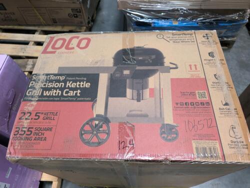 LOCO precision kettle grill with cart