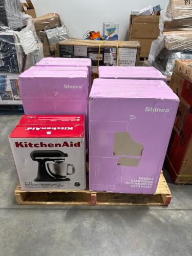 kitchenaid, and shinco energy star rated dehumidifier with pumps