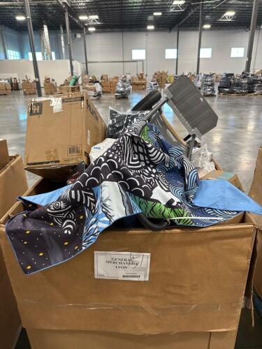 Gorilla ladders dolly, poop bags, undergarments, golf grips, pocket wstch, hurtle, filter, cable and more