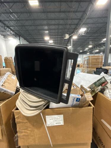 Folding chairs, garbage can, microfiber mop, digital floor scale, garbage cans, & More