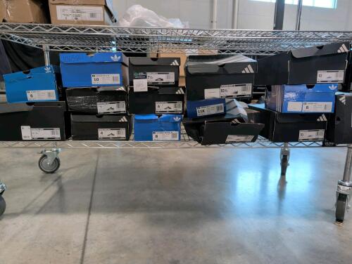 15 pairs of Adidas shoes