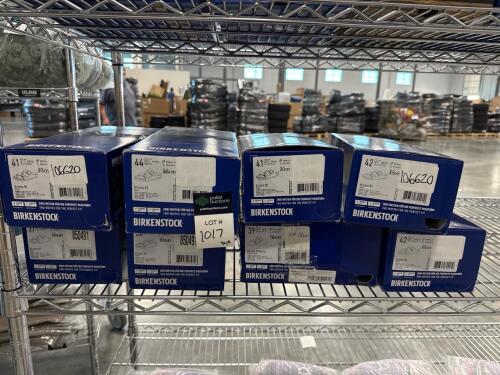 8 pairs Birkenstock shoes